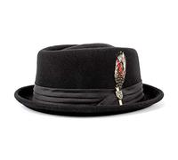 Brixton Hat Stout - Funda para Tabla de Surf, Color Negro, Talla S