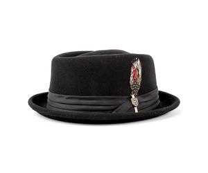 Brixton Hat Stout Pork Pie Negro S