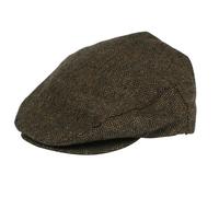 Brixton Gorro, Hombres, Marrón (Brown/Khaki Herringbone) (Marrón), L (60)