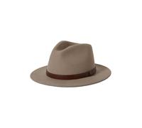 Brixton Sombrero 'MESSER FEDORA' brocado / marrón oscuro Hombre Brixton 57-58 brocado / marrón oscuro