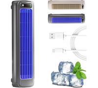Briza - Ventilador enfriador de aire, aire acondicionado portátil Briza Ac/Festberg/Shirem Cooling Ac, ventilador recargable silencioso, ventiladores de refrigeración portátiles silenciosos con 3