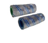 BRKTWMCCY Repuestos: Juego de Rodillos y cepillos for Limpiador inalámbrico de Suelos Duros, Rodillo multisuperficie, Compatible con Karcher FC7, FC5, FC3D y FC3.(DrakGray-2pcs)