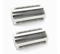 BRL140 - Cabezal de lámina de repuesto compatible con afeitadora eléctrica Philips BRL140 BRL130 en húmedo y seco, papel de aluminio y cuchillas blancas para mujer, paquete de 2