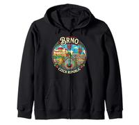 Brno República Checa Viaje Souvenir City Gift Sudadera con Capucha