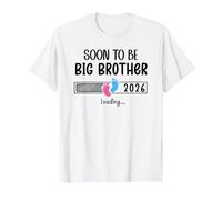 Bro Big Brother EST 2026 Soon to Be Big Brother Loading 2026 Camiseta, Hombre, Blanco, S