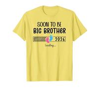 Bro Big Brother EST 2026 Soon to Be Big Brother Loading 2026 Camiseta, Hombre, Limón, XL