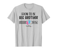 Bro Big Brother EST 2026 Soon to Be Big Brother Loading 2026 Camiseta, Hombre, Plata, 3XL