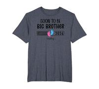 Bro Big Brother EST 2026 Soon to Be Big Brother Loading 2026 Camiseta, Hombre Tallas Grandes, Azul Jaspeado, 2X Alto