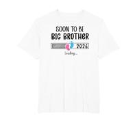 Bro Big Brother EST 2026 Soon to Be Big Brother Loading 2026 Camiseta, Hombre Tallas Grandes, Blanco, 4X Alto