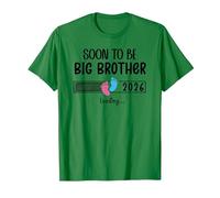 Bro Big Brother EST 2026 Soon to Be Big Brother Loading 2026 Camiseta, Hombre, Verde Kelly, XXL