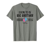 Bro Big Brother EST 2026 Soon to Be Big Brother Loading 2026 Camiseta, Hombre, Verde Militar Jaspeado, XXL