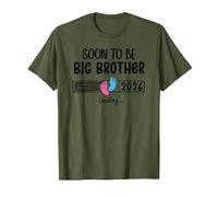 Bro Big Brother EST 2026 Soon to Be Big Brother Loading 2026 Camiseta, Hombre, Verde Oliva, M