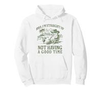 Bro I'm Straight Up Not Have a Good Time Funny Beaver Sudadera con Capucha