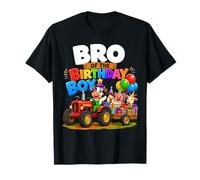 Bro of The Birthday Boy Farm Tractor Party Theme Camiseta