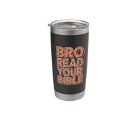 Bro Read Your Bible Vaso térmico de acero inoxidable de doble pared