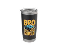 Bro Read Your Bible Vaso térmico de acero inoxidable de doble pared