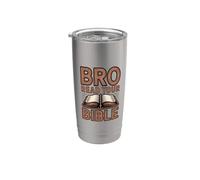 Bro Read Your Bible Vaso térmico de acero inoxidable de doble pared