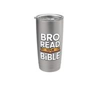 Bro Read Your Bible Vaso térmico de acero inoxidable de doble pared