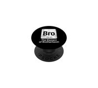 Bro The Element of Brotherhood Funny Science Tabla periódica PopSockets PopGrip Adhesivo