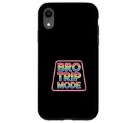 Bro Trip Mode Adventure Vacation Weekend Brothers ||- Carcasa para iPhone XR