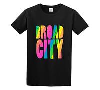 Broad City Logo Mens T-Shirt Black Unisex tee XL