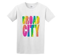 Broad City Logo Mens T-Shirt White Unisex tee 3XL