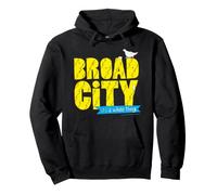 Broad City Pigeon Logo Sudadera con Capucha