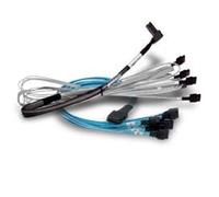 Broadcom 05-50062-00 cable Serial Attached SCSI (SAS) 1 m Negro, Azul, Plata