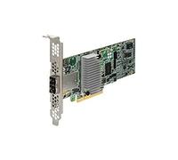Broadcom MegaRAID SAS 9380-8e controlado RAID PCI Express x8 3.0 12 Gbit/s - Controlador RAID (SAS, PCI Express x8, 0, 1, 5, 6, 10, 50, 60, 1024 MB, DDR3, 1866 MHz)