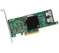 BROADCOM SAS 9207-8i Tarjeta y Adaptador de Interfaz Interno SAS,SATA - Accesorio (PCIe, SAS,SATA, 2 x SFF8087, Verde, Gris, 6 Gbit/s, LSI SAS2308)