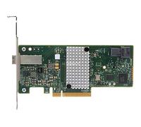 Broadcom SAS9300-4I4e SAS/SATA 12Gbps 4 puertos internos/4 externos PCIe 3.0 host Bus tarjeta controladora - Kit OEM