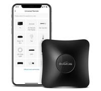 BroadLink IR y RF Mando a Distancia Universal - WiFi Smart Remote para domótica, TV, Motor de Cortina, Aire Acondicionado, Ventilador, Funciona con Alexa, Google Assistant, IFTTT (RM4 Pro)