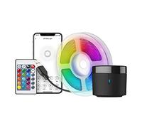 BroadLink Smart Remote Control Hub RM4 Mini con retroiluminación LED TV, TV de control todo en uno, tiras LED, aire acondicionado, compatible con Alexa, Google Home, IFTTT