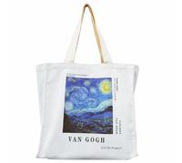 BROADREAM Bolsa Tela Tote Bag, Bolso Tote De Lona Estética, Bolso de Mano Para Mujer, Con Bolsillo Cremallera Interior, Para el Trabajo, Viajes, Compras, Colegio, Biblioteca