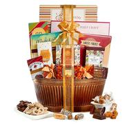 Broadway Basketeers Cesta de regalo de comida de chocolate para mujeres, hombres, familias, universidad, agradecimiento, día de San Valentín, corporativo, recuperarse pronto, paquete de cuidado
