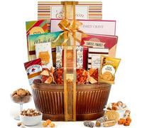 Broadway Basketeers Cesta de regalo de comida de chocolate para mujeres, hombres, familias, universidad, agradecimiento, día de San Valentín, corporativo, recuperarse pronto, paquete de cuidado