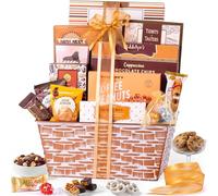 Broadway Basketeers Cesta de regalo de comida gourmet para mujeres, hombres, familias, universidad, entrega para agradecimiento, felicitaciones, empresa, paquete de cuidado Get Well Soon