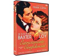 Broadway Bill - Frank Capra 1934 (Estrictamente Confidencial)- European Import