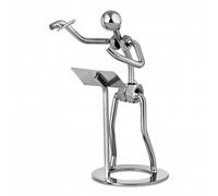 Broadway Gift - Figura Decorativa de Director de Orquesta (17 cm), Color Plateado