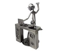 Broadway Gifts Figura de Metal Disc Jockey de 6 Pulgadas