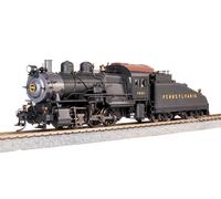 Broadway Limited 9184 PRR B6sb 0-6-0, #1678, Lettering Futura, 60S66A Tender, No-Sound/DCC-Ready, Escala HO