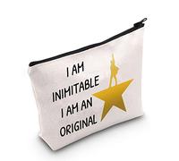 Broadway Musical Letras Neceser I Am Inimitable I Am an Original Hamilton Fan Gift, I Am Inimitable I Am an Original
