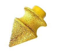 Broca avellanadora M10 - Herramienta de chaflán de diamante, Broca para desbarbar vidrio de mármol para azulejos, Cortador de ampliación de molienda multifunción, Taladro biselado duradero | Carpinter