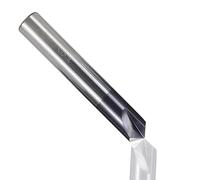 Broca avellanadora para biselado de 90 grados, Fresa de chaflán carburo 60 grados, 3 filos, for desbarbado CNC, varios tamaños(6xd6x60degrees)