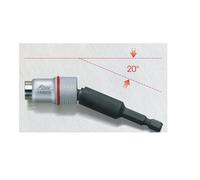Broca Cabeza Esférica Soporte Magnético 1/4" Bits de Puntas Esquina Hex