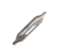 Broca central Brocas avellanadoras combinadas de centro HSS con ángulo de 60 grados, 1,0, 1,5, 2,0, 2,5, 3,5 mm, tipo A, sin cono protector.(6Pcs)