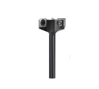 Broca cepilladora de madera 3 flautas, diámetro corte 35 mm y 60, vástago 8 12, inserto fresa para superficie tablero despojo, carburo para losa(IP3F-35-D8)