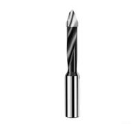 Broca CNC V-Groove Aleación para dura 4mm Taladro para madera(G) | Aleación metal ultrafina, borde doble 60°, corte para suave, 4mm diámetro, uso industrial CNC