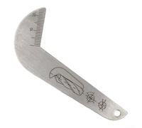 Broca de acero inoxidable de 118 °, herramienta de medición de ángulos, para brocas en espiral de hasta 50 mm de diámetro, acero inoxidable, medidor de precisión de 118 grados, ayuda de afilado de 118