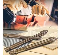 Broca de aleación YG6X para perforación rápida y eficaz en vidrio, azulejos y más, 312 mm (10 mm)